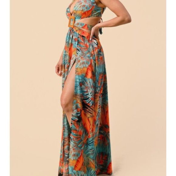 Tropical Maxi Dress - Picture 2 of 6